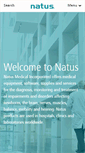 Mobile Screenshot of natus.com